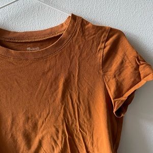 Madewell burnt orange Northside Vintage Tee